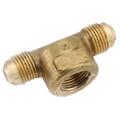 Anderson Metals 54058-080808 .5 x .5 in. Brass Female Pipe Thread Brass Flare Tee 427690